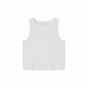 Name it canotta corta a costine da ragazza Nakal 13236672 bianco land mobile Active Freshness