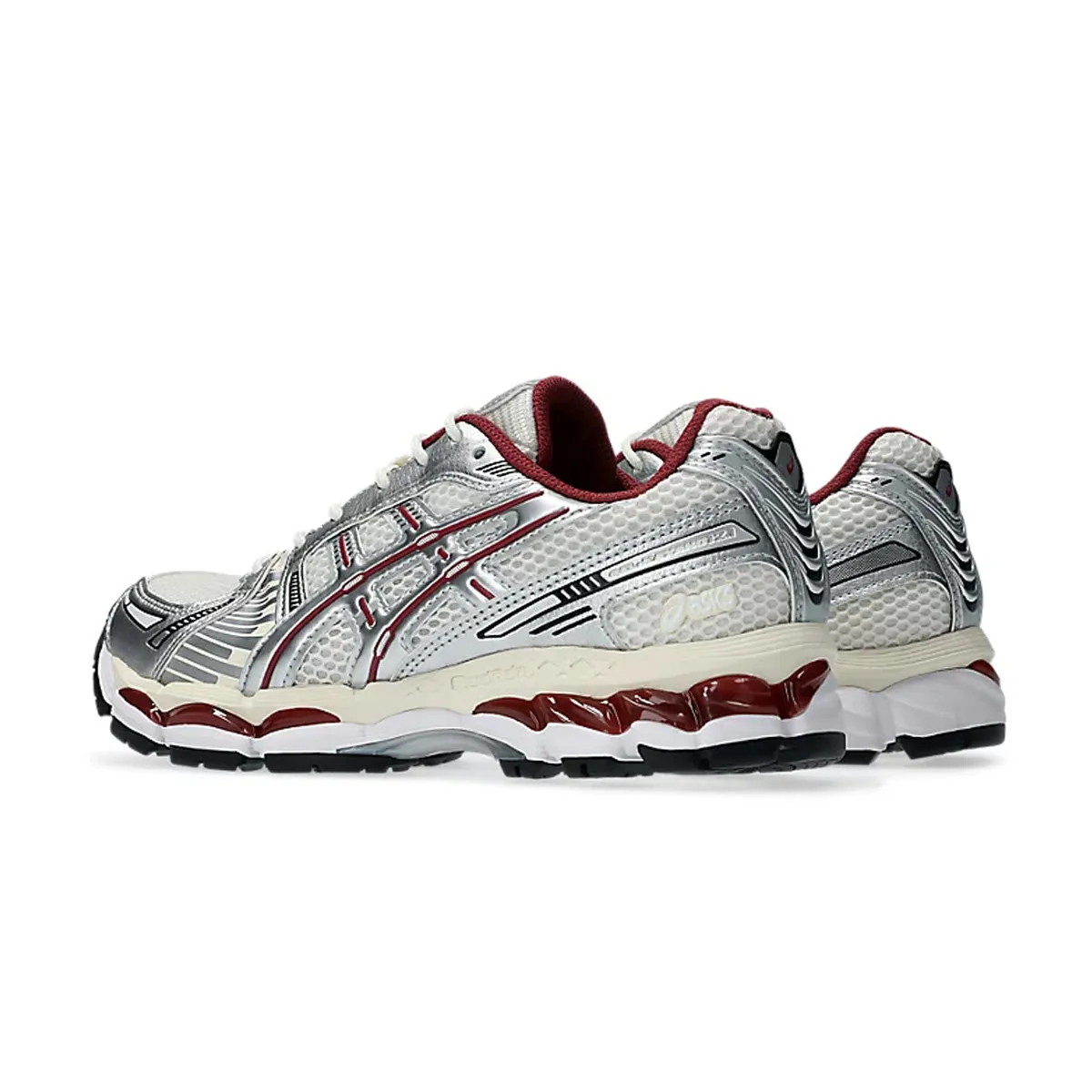 Grip Enhancing Pattern Hybrid Sole Gel-Kayano 12.1 'Cream Pure Silver'