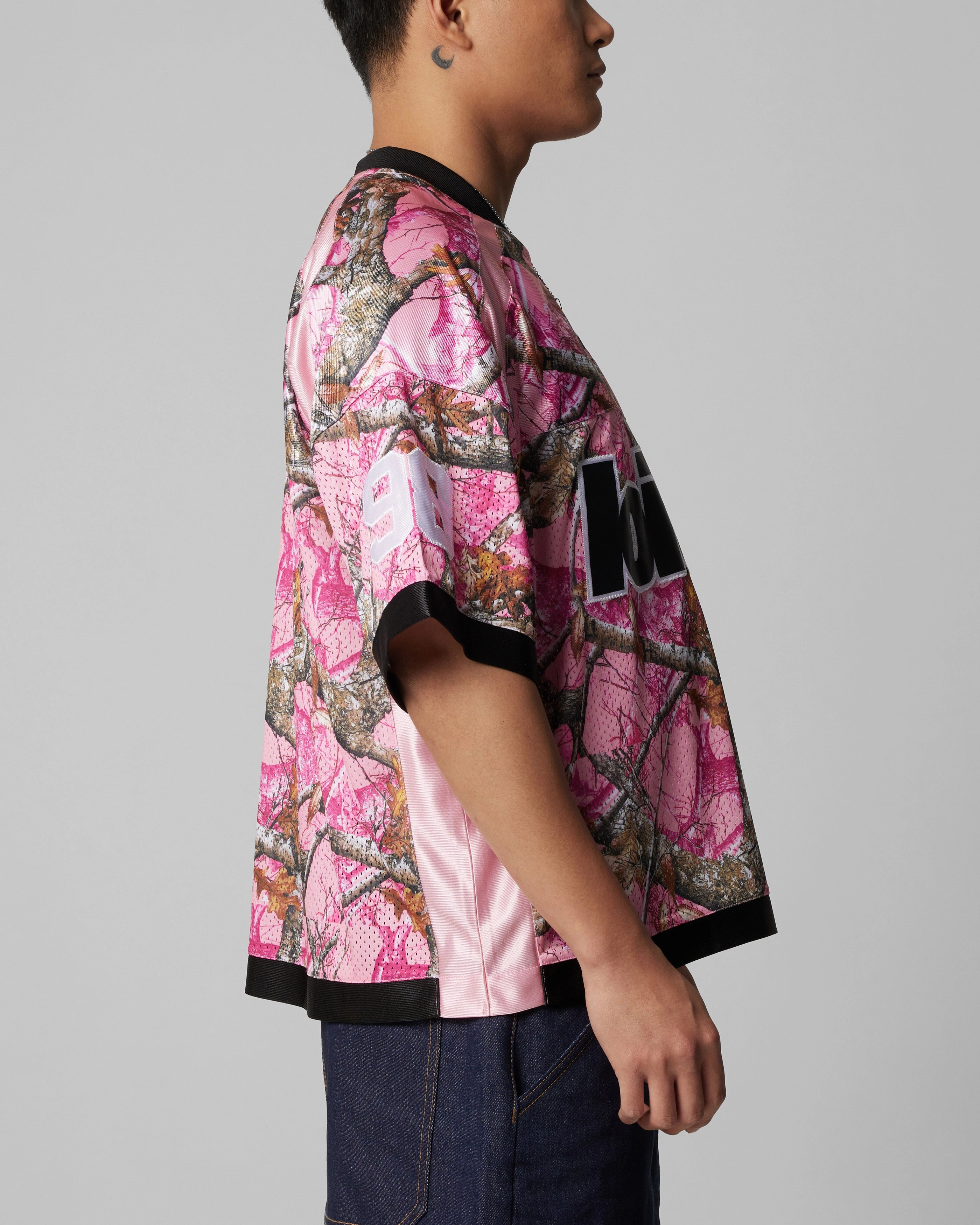 Loiter Training Jersey Pink Camo Athlete Focus