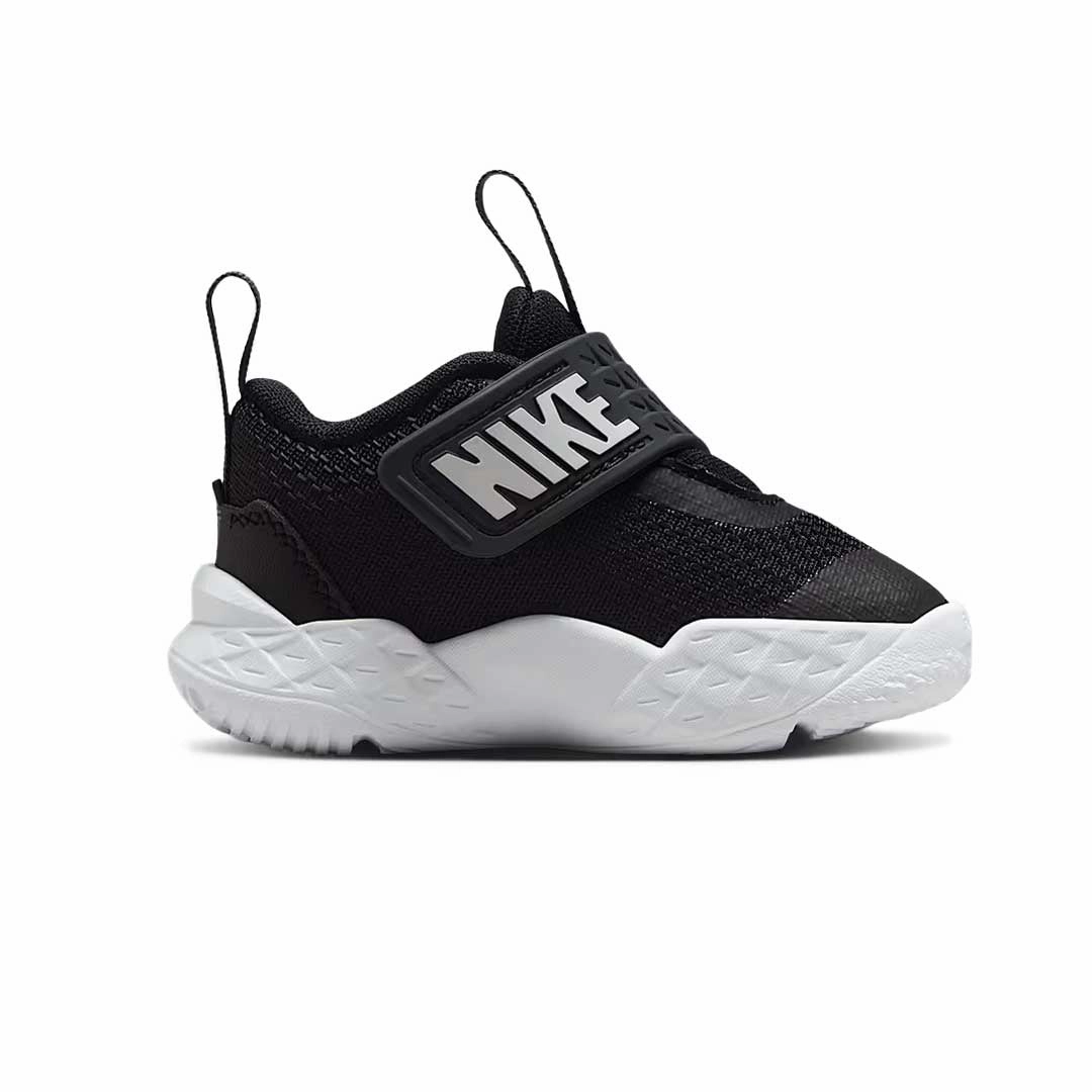 Nike - Kids' (Infant) Team Hustle D 12 Shoes (HF6281 002) All Day Comfort Lateral Stabilizer