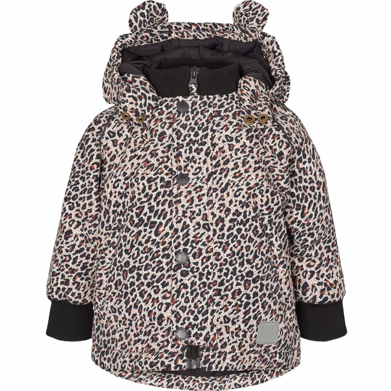 MarMar Tech. Outerwear Print Leopard Osak Jacket Travel Light Fit Flexible Shoulder