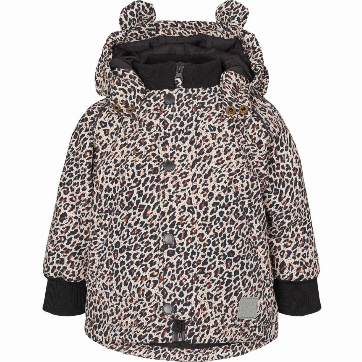 MarMar Tech. Outerwear Print Leopard Osak Jacket TemperatureRegulating Tech Shrink resistant
