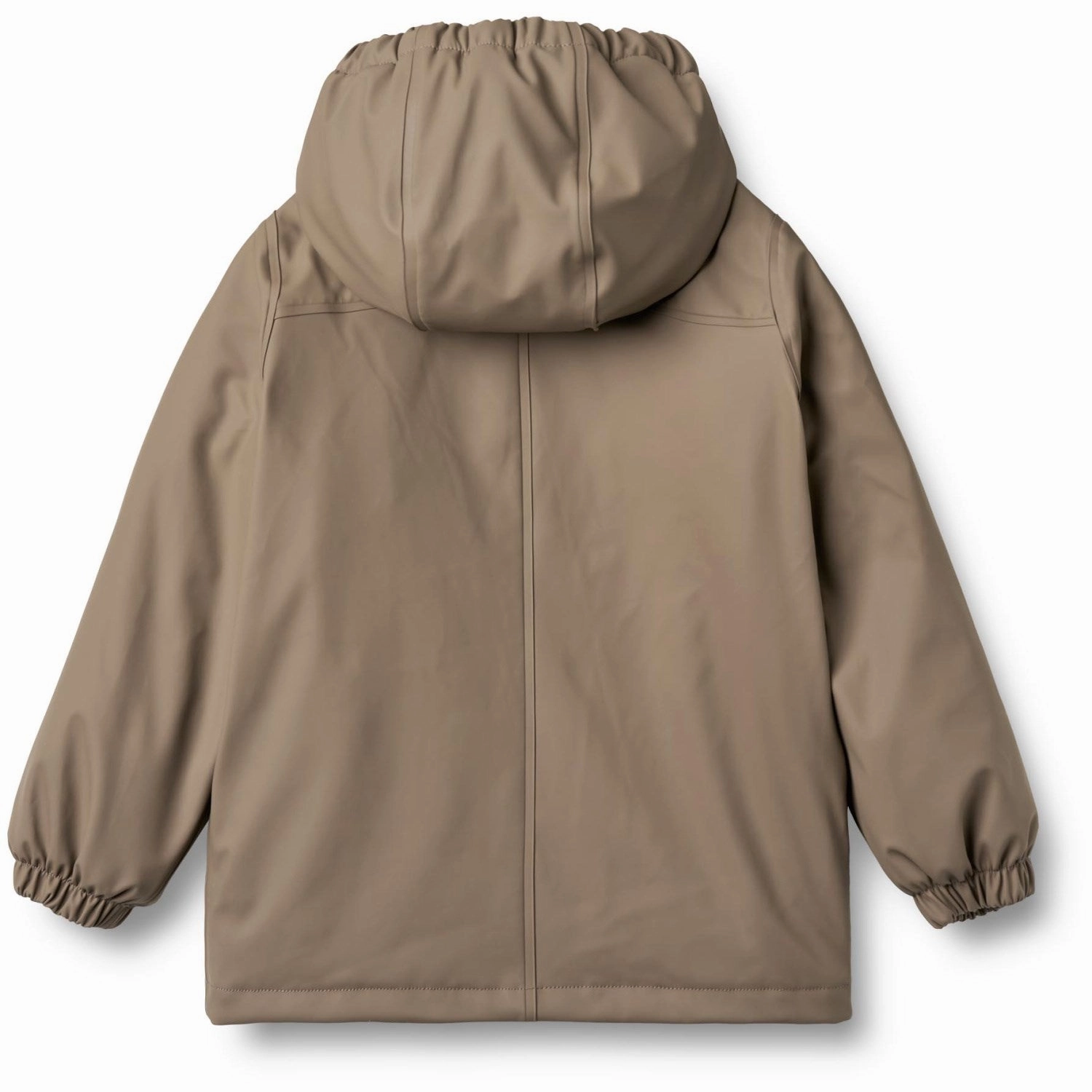 Wheat Dry Wood Thermo Rain Coat Aju Thick Fabric