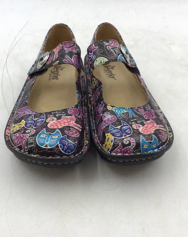 Alegria Women's PAL-397 Multicolor Mary Jane Shoes - Size 38