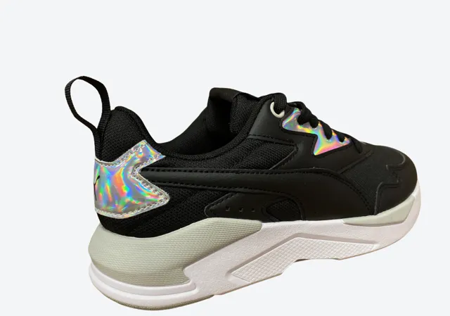 Advanced runner Puma scarpa sneakers da donna  X-Ray Lite Metallic 368858 04 nero bianco viola