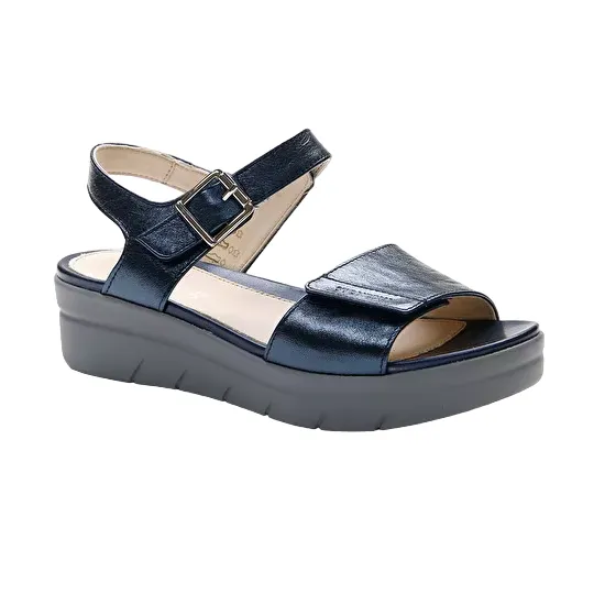 Stonefly sandalo casual da donna Aqua III 2 Laminata 108232 131 blu Open Feel Lightweight