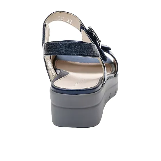 Stonefly sandalo casual da donna Aqua III 2 Laminata 108232 131 blu Lightweight All-day Summer Sandals