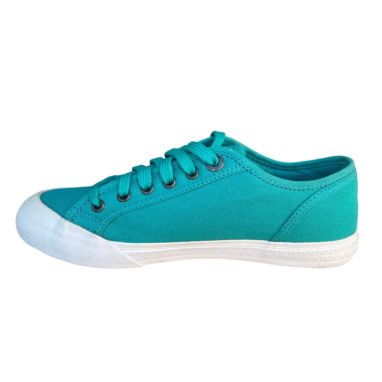 Enhanced Flexibility Le Coq Sportif scarpa sneakers in tela da donna Deauville Plus 1411203 verde