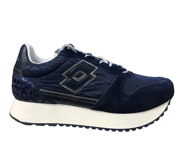 Lotto Leggenda Sneakers da donna per il il tempo libero Wedge W 218731 16C blu-titanio field sports shoes Balanced