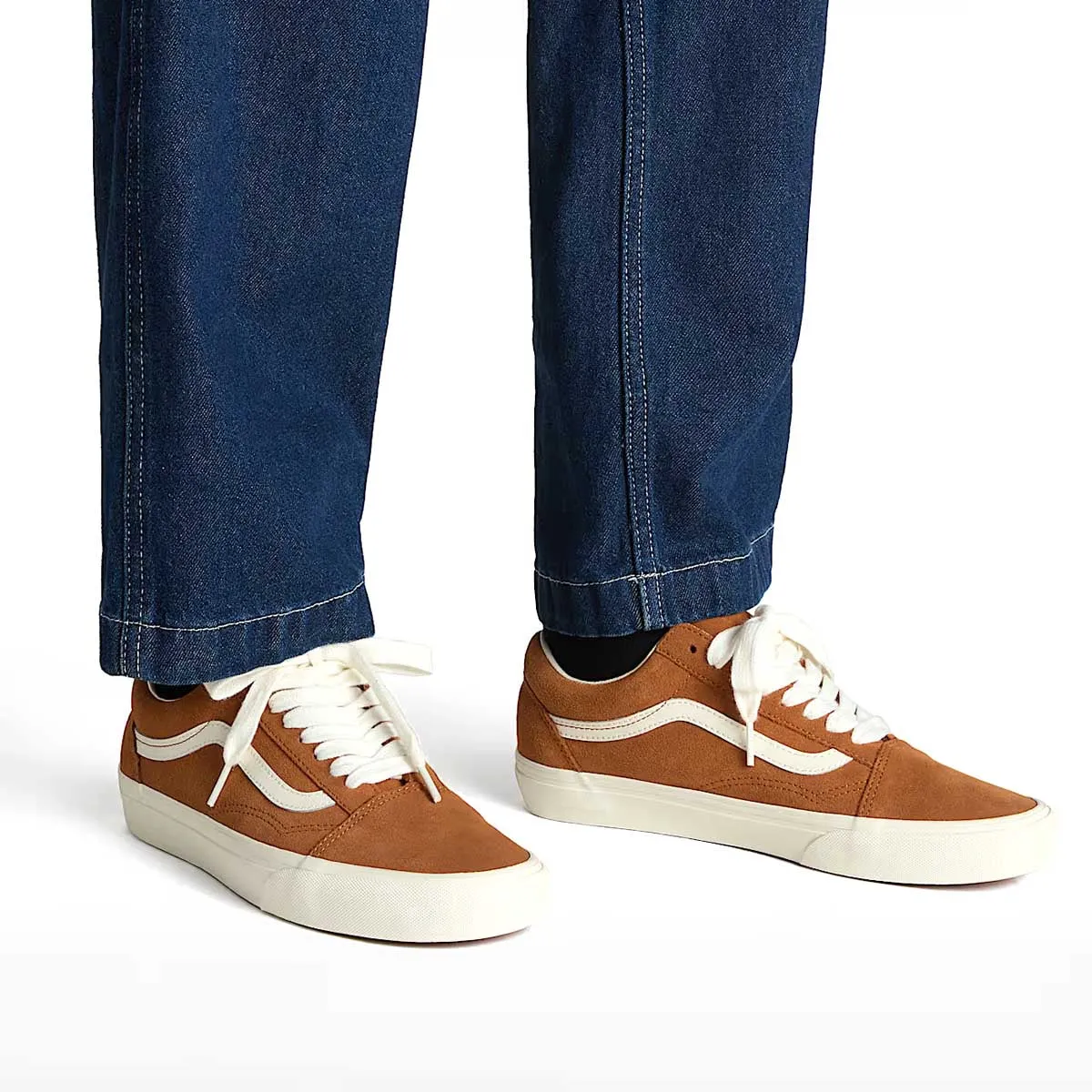 Water Resistant Soft Walk Old Skool 'Orange Brown'