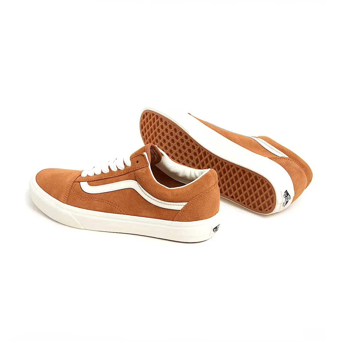 Non-Slip Sole Shore Walk Old Skool 'Orange Brown'