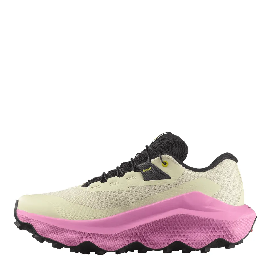 Salomon Women's Ultra Glide 3 Running Shoes in Almond Milk/Cyclamen/Black AW25 CrossTraining Ease Wear