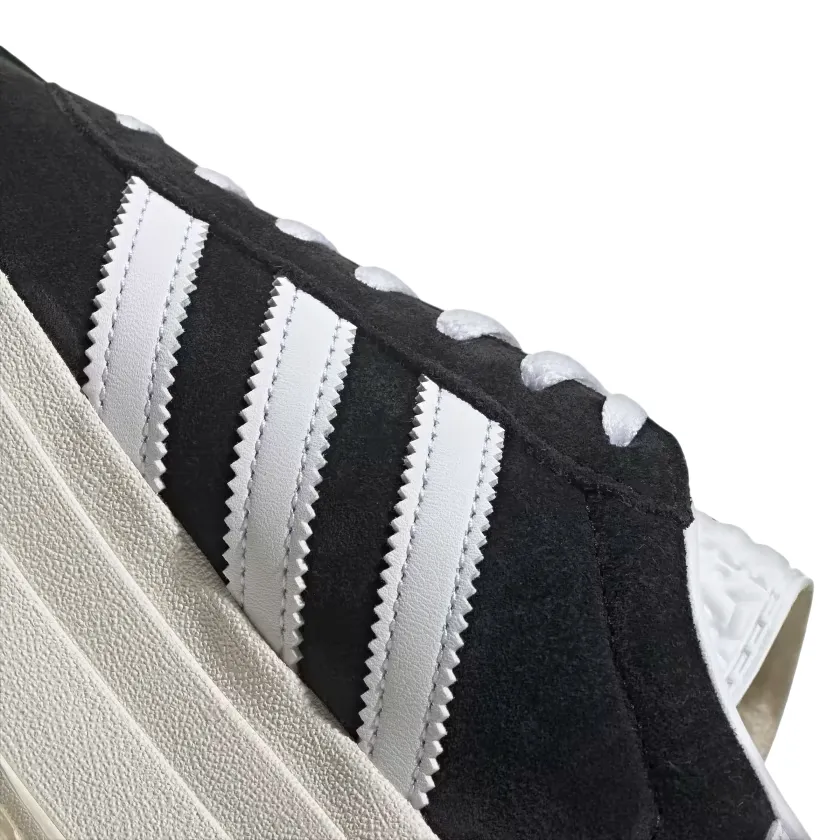 Adidas Originals scarpa sneakers da donna Gazelle Bold HQ6912 nero-bianco eco - friendly shoes Thermoplastic Reinforcement