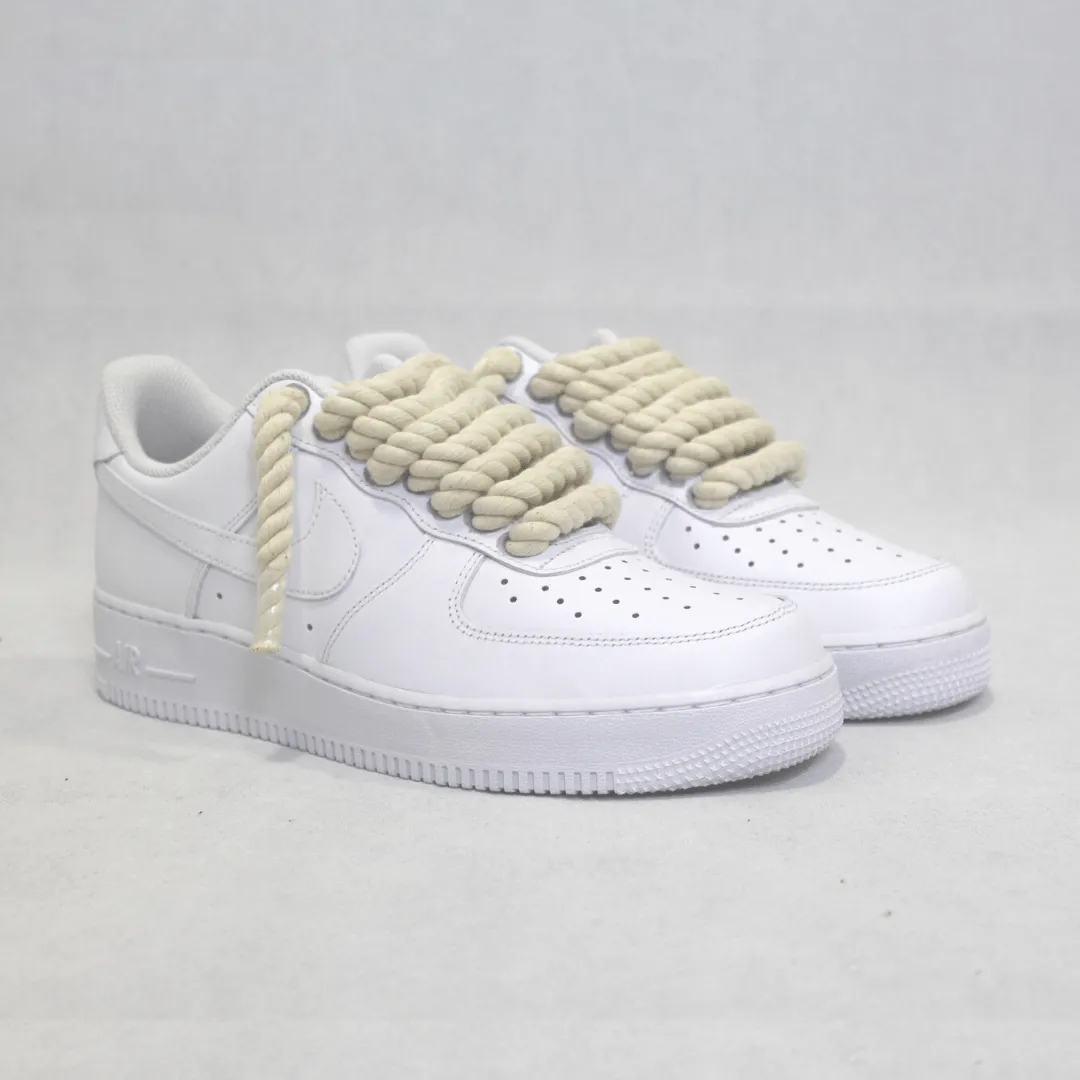 fun run running wear competitions Rope Air Force 1 - Natural