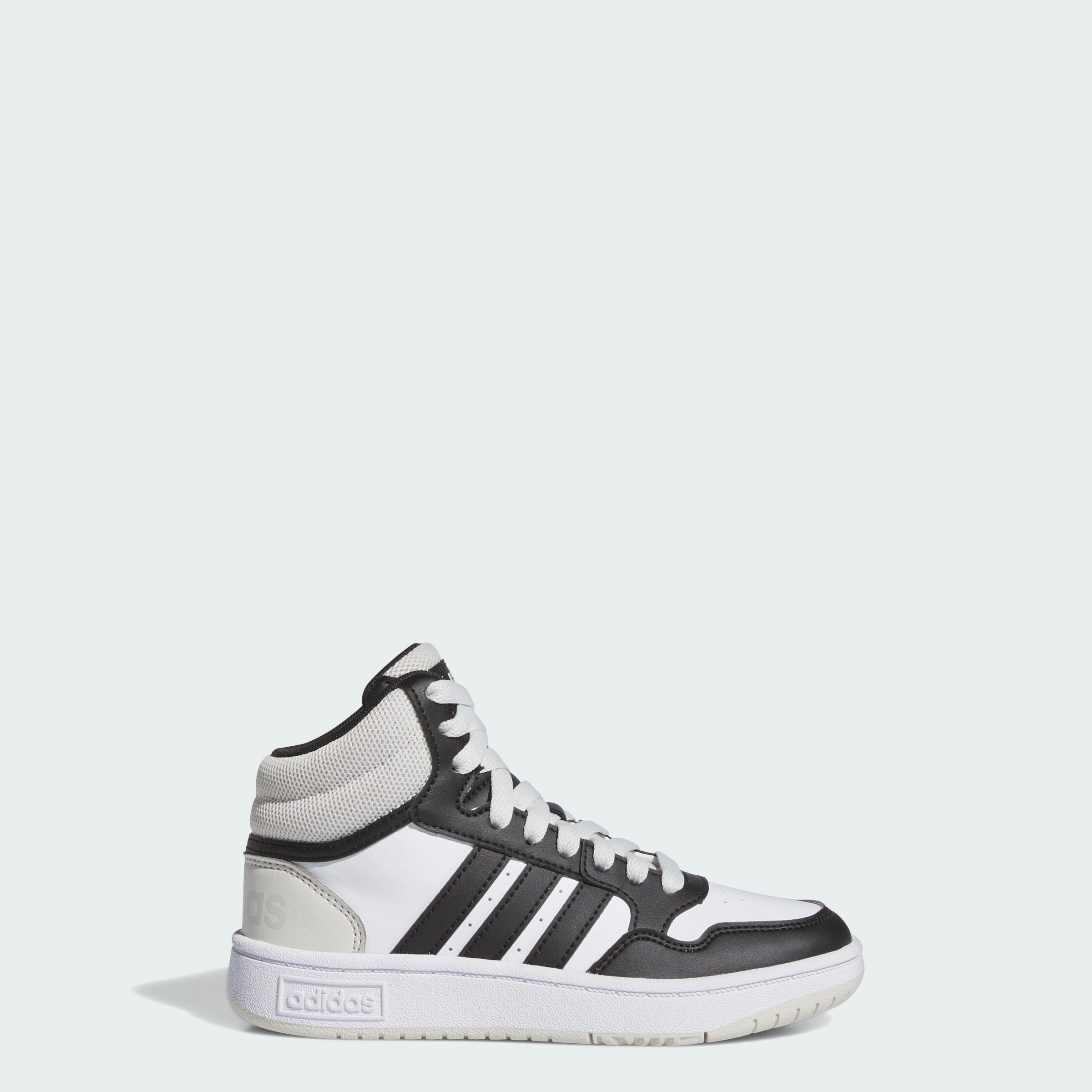 Kids' adidas Hoops Mid Shoes Breathable Upper Design Ultra-soft sole