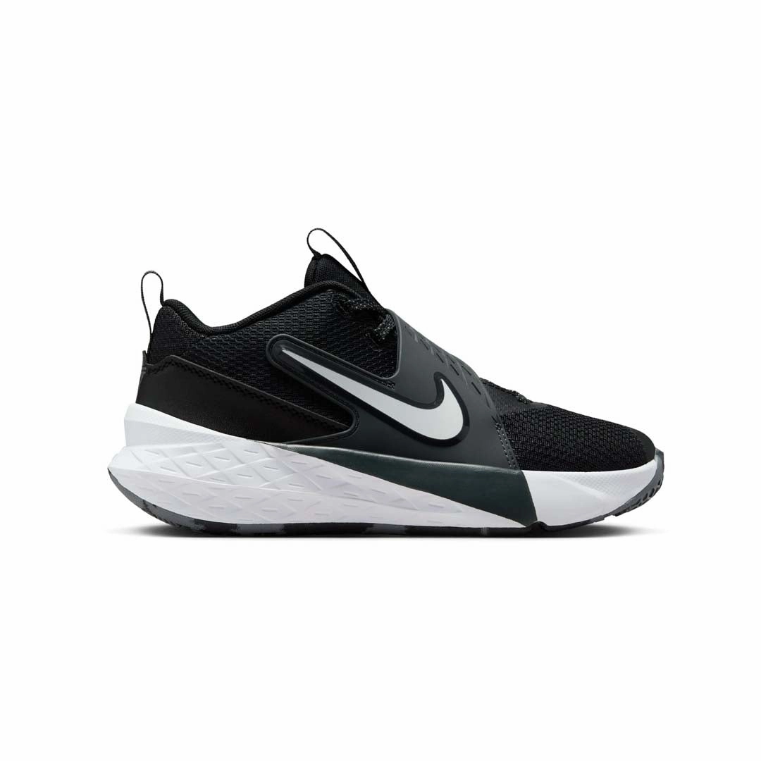 Nike - Kids' (Junior) Team Hustle D 12 Shoes (HF6279 002) Padded materials Comfort Fit Socks