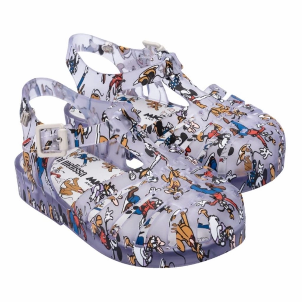 Impact Resistant Chassis Clear Disney Jelly Shoes