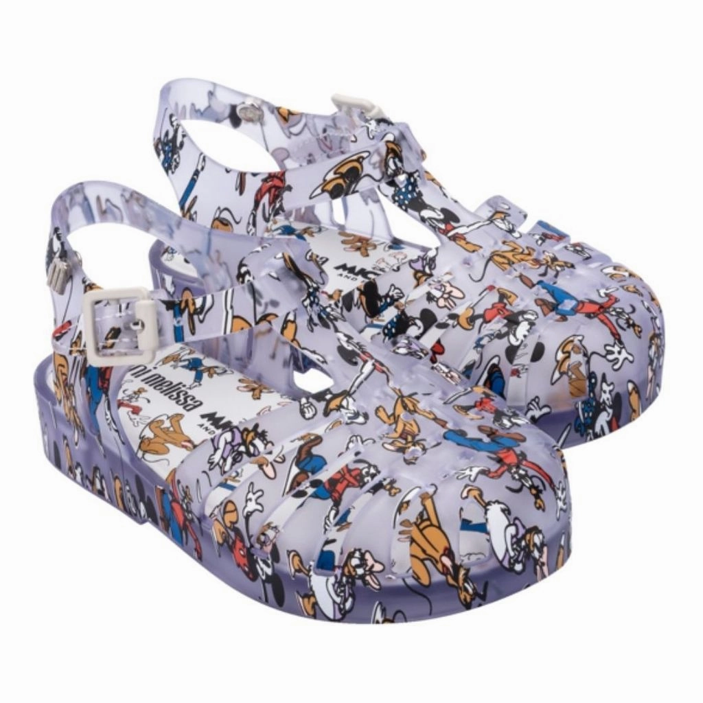 Shock Diffusion Technology Clear Disney Jelly Shoes