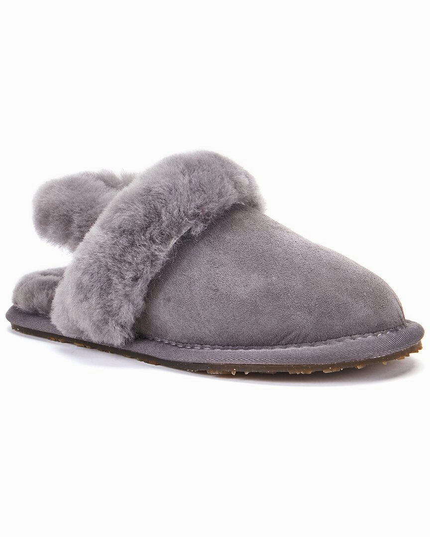 Eco Friendly Sole Australia Luxe Collective Sheepskin Slingback Mule