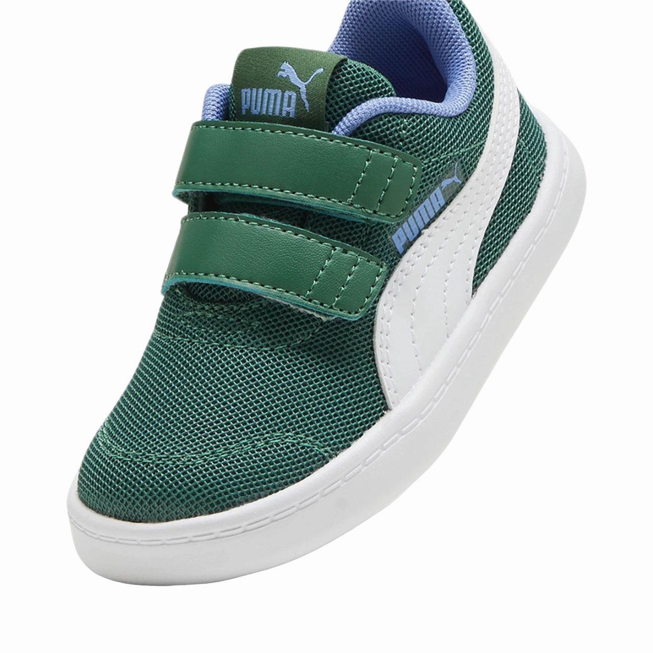 Puma scarpa da ginnastica con strappo da bambino Courtflex v2 Mesh V 371759 18 verde vite Internal Heel Counter sports shoes for running
