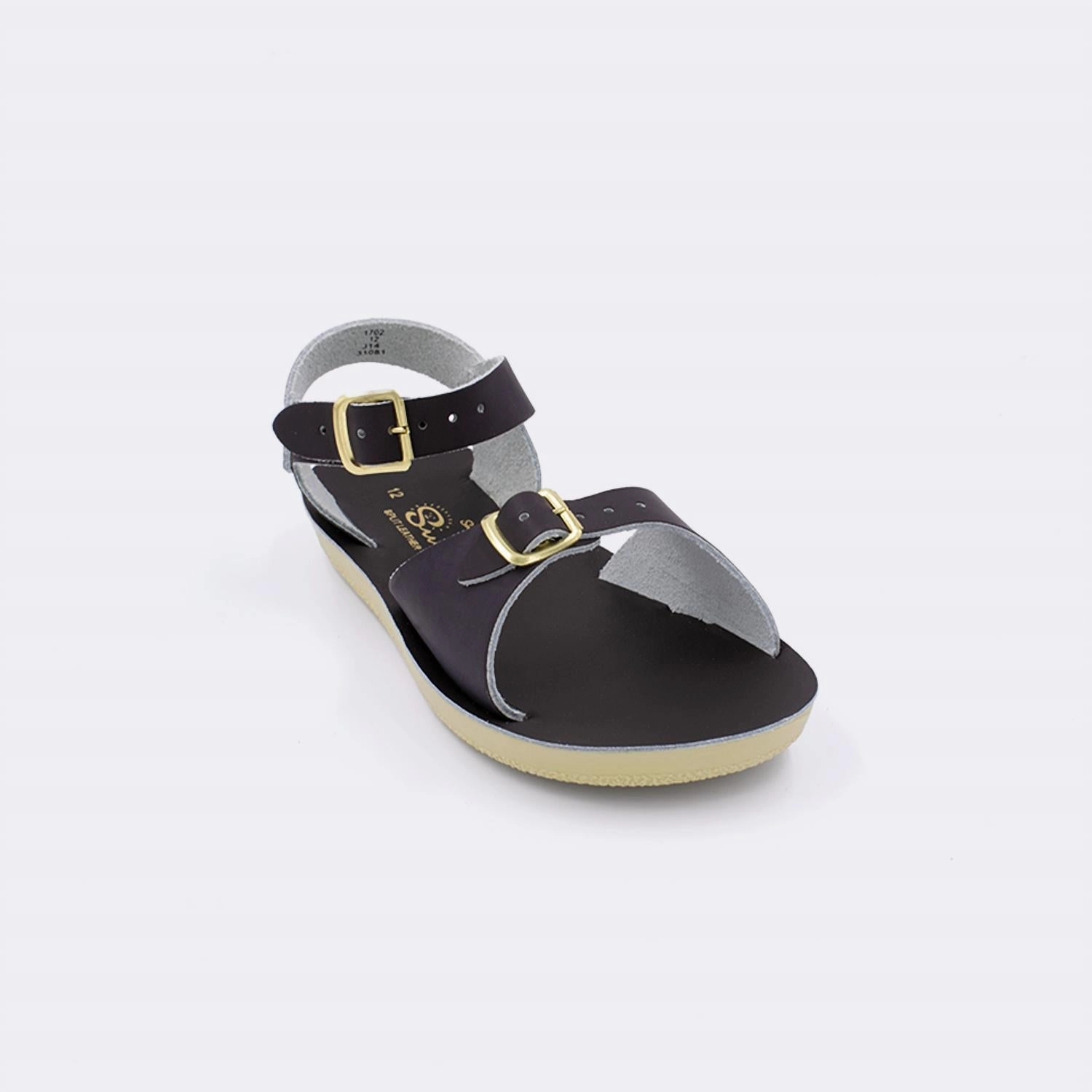 Seamless Upper Engineering Neutral Tone Girl's Surfer Sandals In Brown
