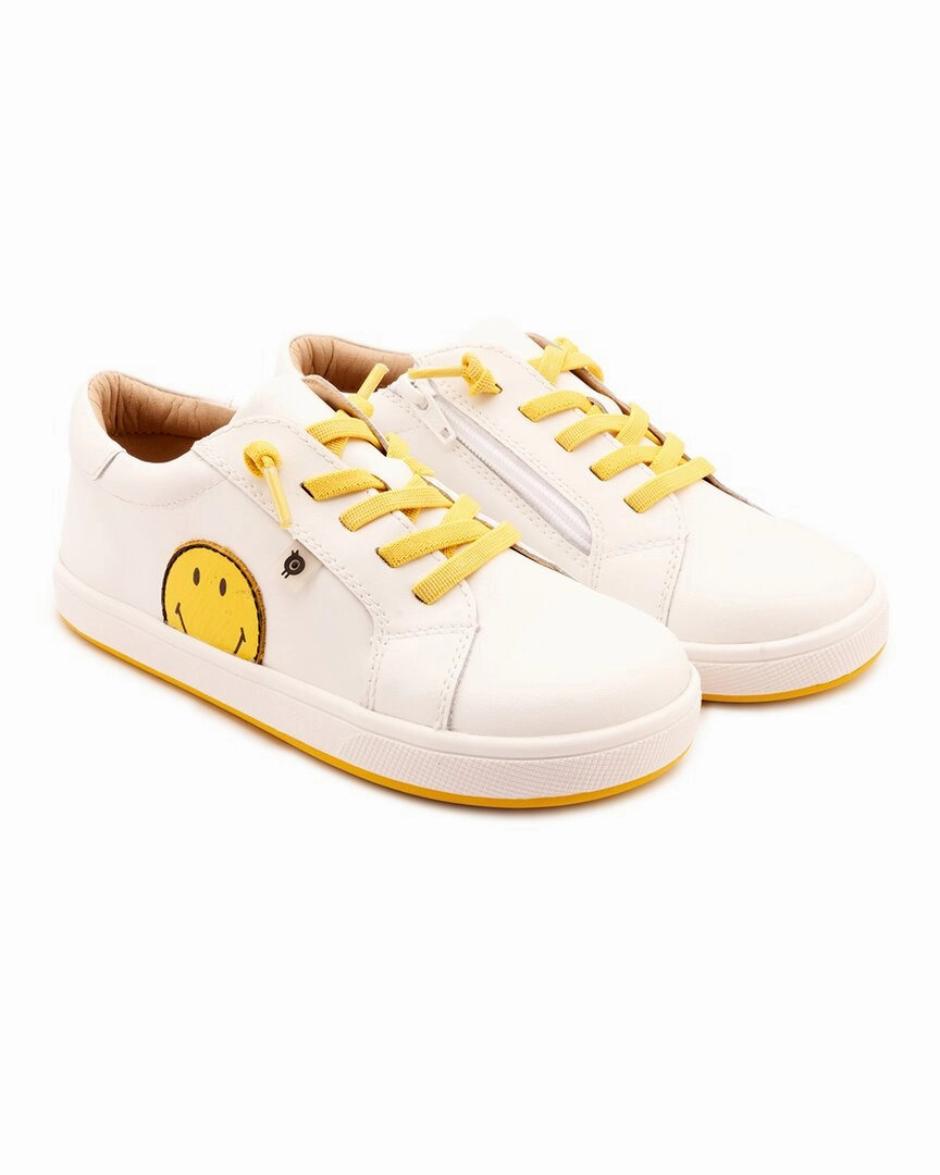 LowTop Arch Relief Old Soles Smiley Jumpa Leather Sneaker