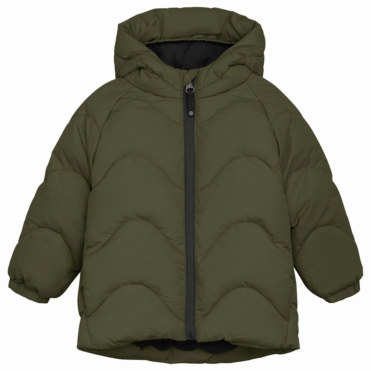 Color Kids Grape Leaf Jacket Seam Sealed Full Zip Closure
