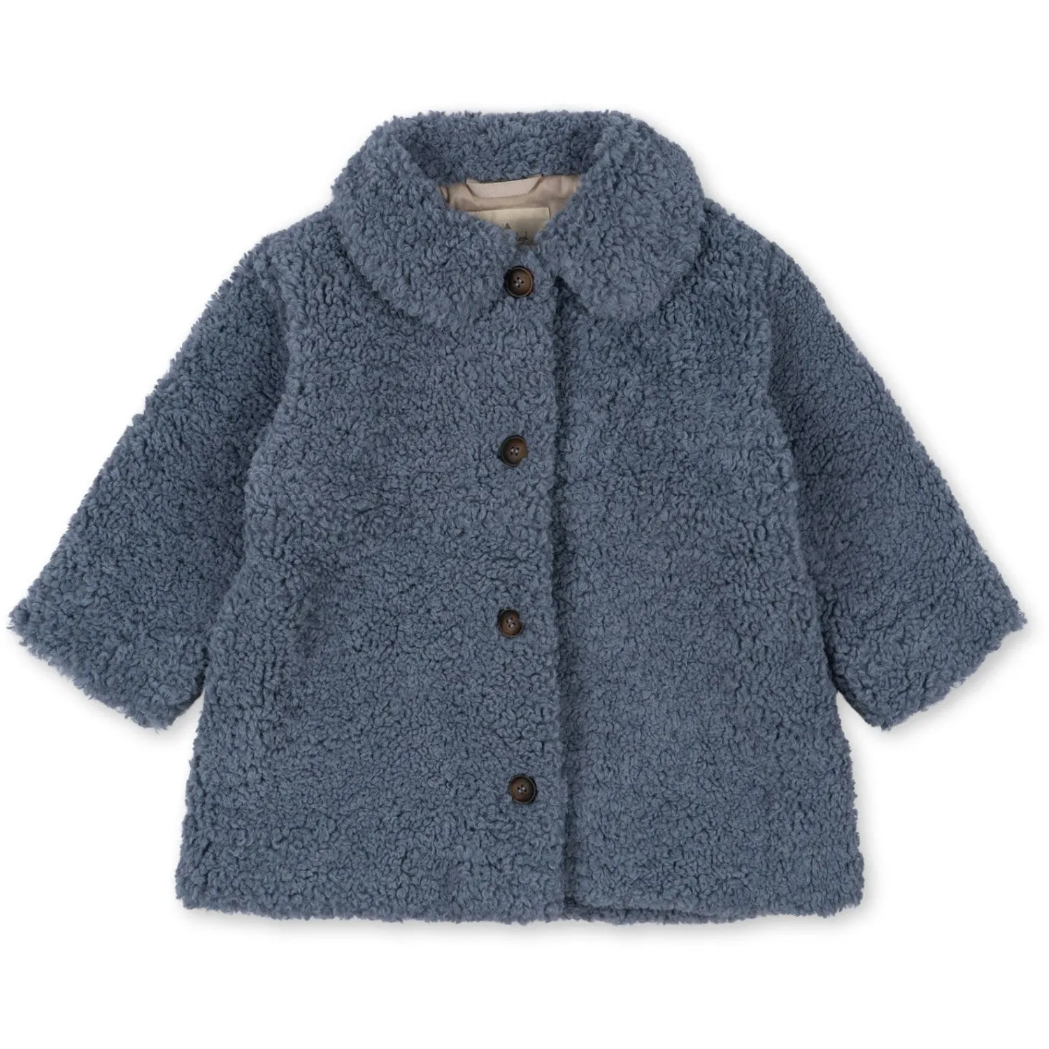 Konges Sl?jd Light Blue Tillie Coat Friction Resistant Adjustable Hem Lock System