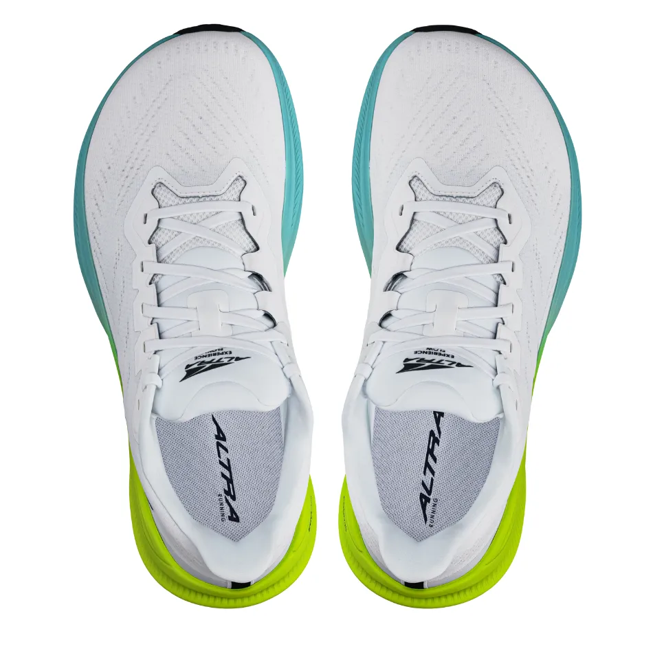 Altra Men's Experience Flow 2 Running Shoes in White/Lime AW25 running in dusty tracks shoes customized shoes