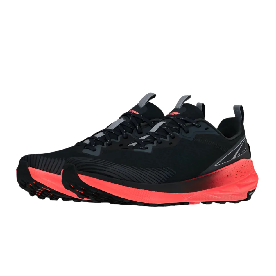 colorful - design shoes casual sports footwear Altra Men's Experience Wild 2 Trail Running Shoes in Coral/Black AW25