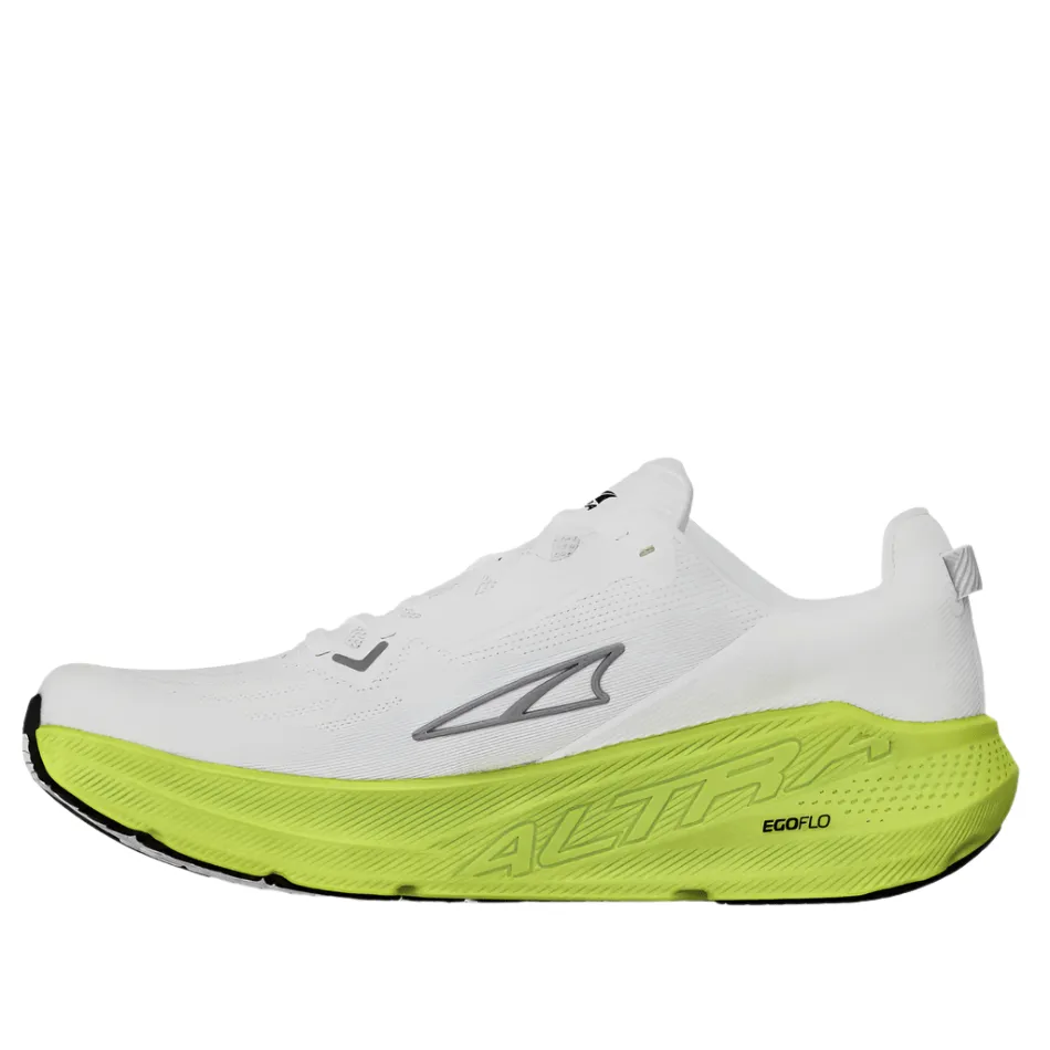 Altra Men's FWD Via Running Shoes in White/Lime AW25 Lightweight Frame Structure