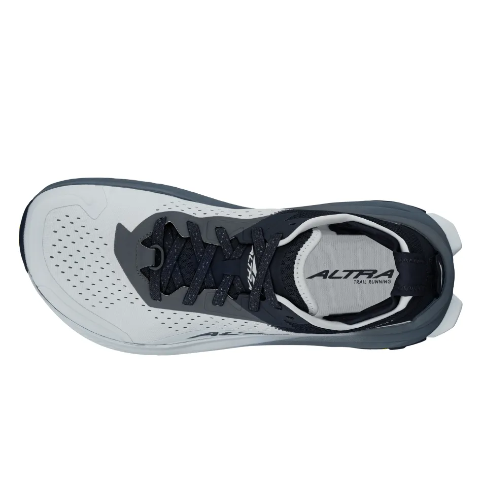 Altra Men's Olympus 6 Trail Running Shoes in Dark Blue AW25 motion - control