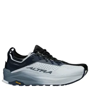 Altra Men's Olympus 6 Trail Running Shoes in Dark Blue AW25 Active Footwear Foot Structure