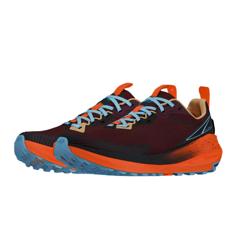 Altra Women's Experience Wild 2 Trail Running Shoes in Maroon AW25 Yoga Friendly