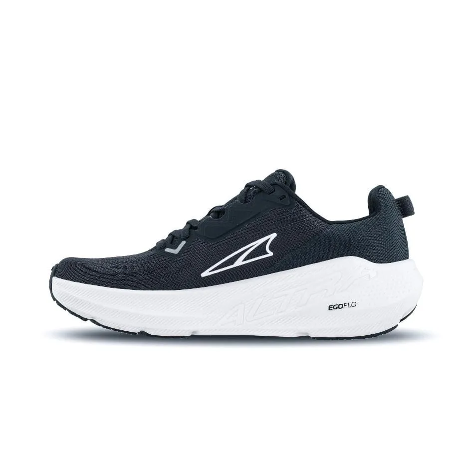 Airflow Ventilation Channels Altra Women's FWD Via Running Shoes in Black/White SS25