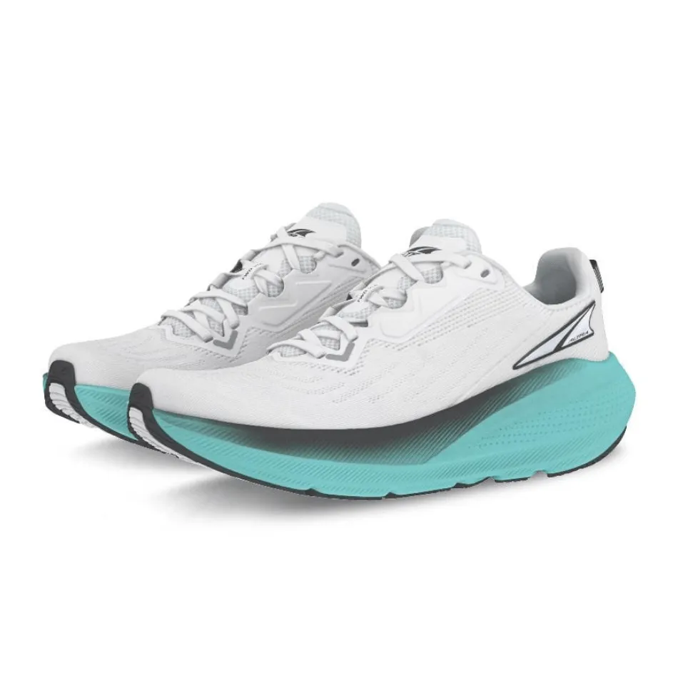Long Walk Rubber Sole Altra Women's FWD Via Running Shoes in White/Green SS25
