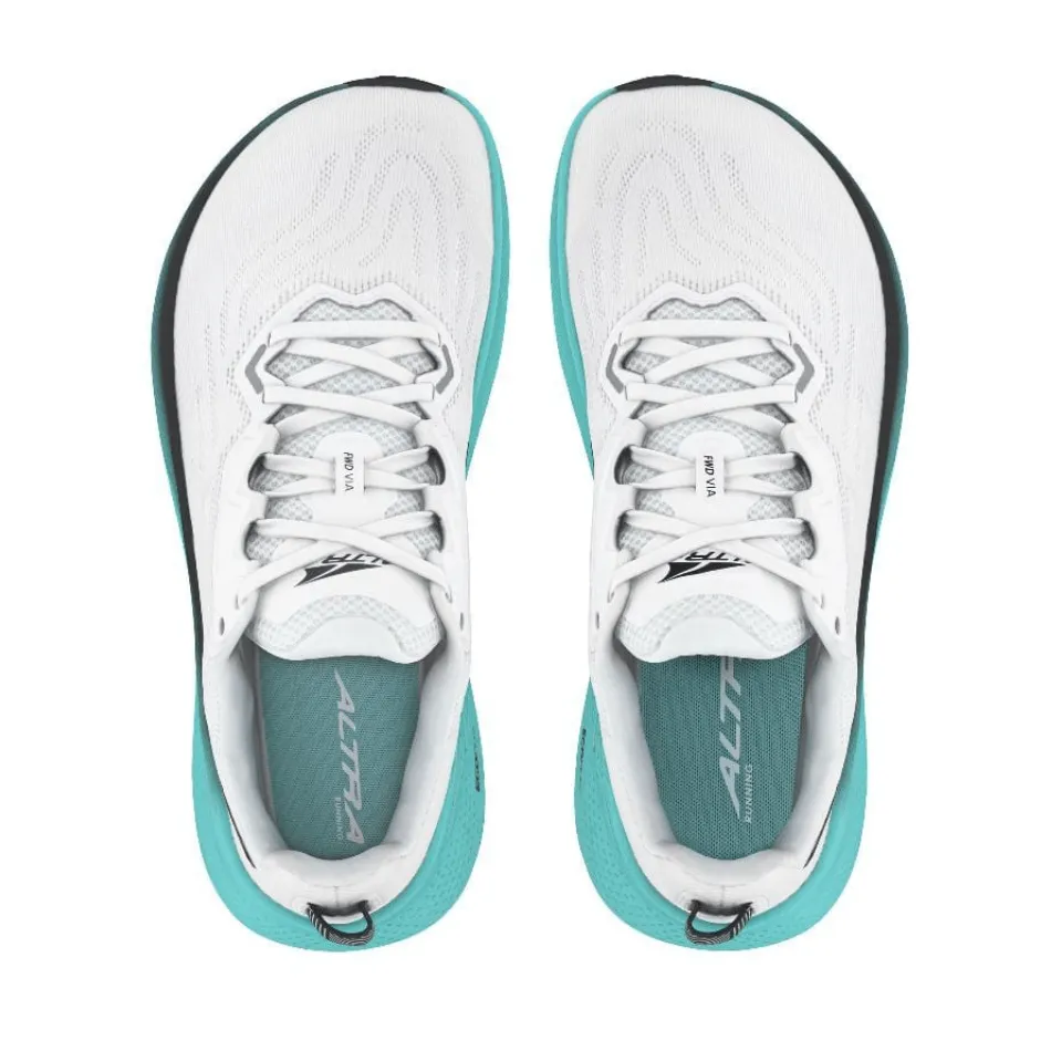 Daily Runs Altra Women's FWD Via Running Shoes in White/Green SS25