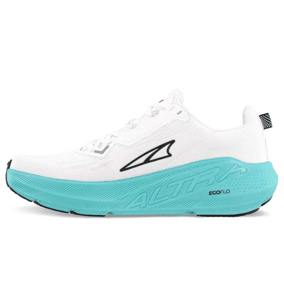 Speed Control Zero Gravity Engineering Altra Women's FWD Via Running Shoes in White/Green SS25