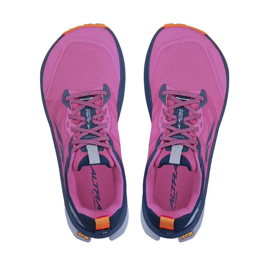 Altra Women's Lone Peak 9   Trail Running Shoes in Purple/Orange SS25 Good elasticity