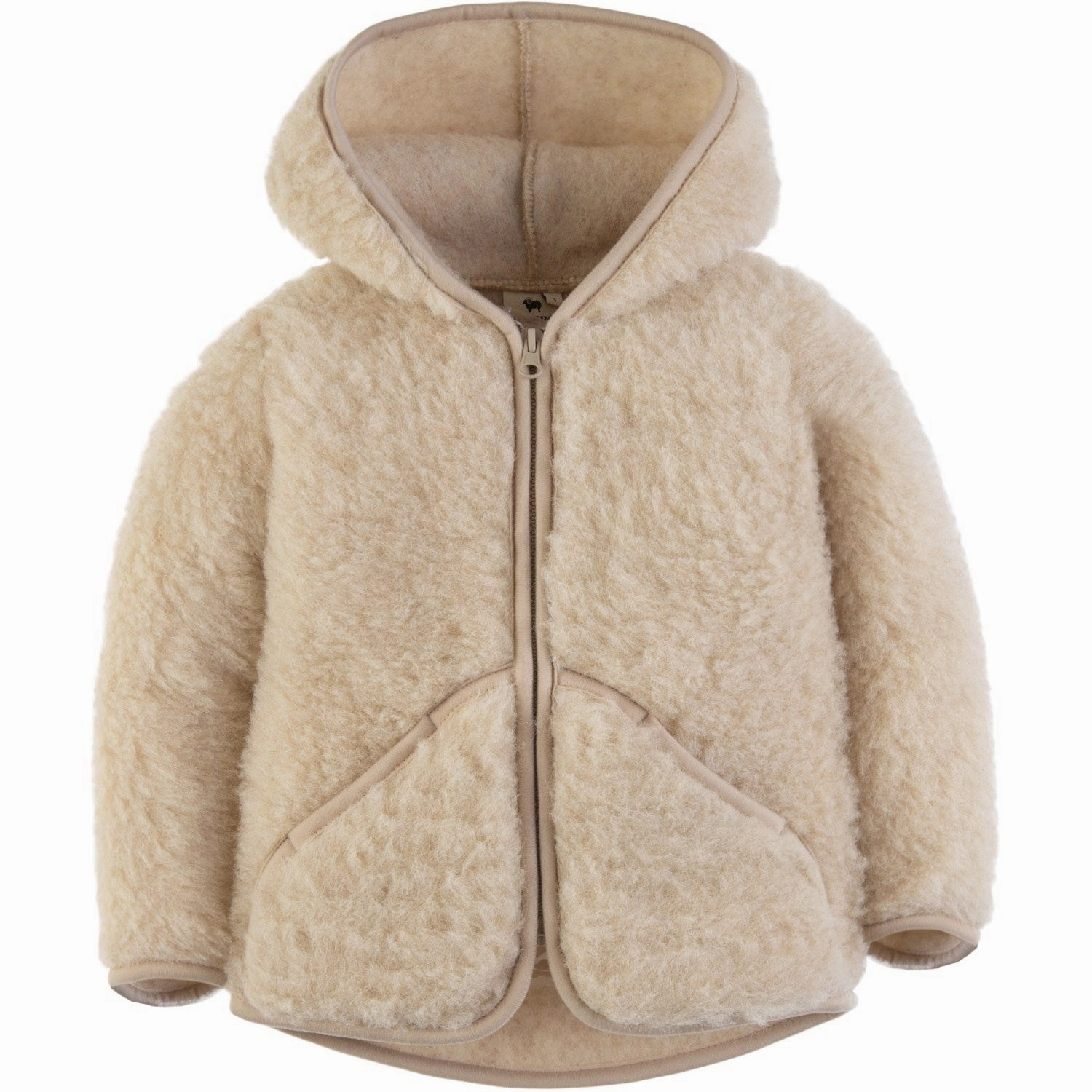 Alwero Beige Jacket Cardigan Mody Glossy Finish Temperature Adaptive