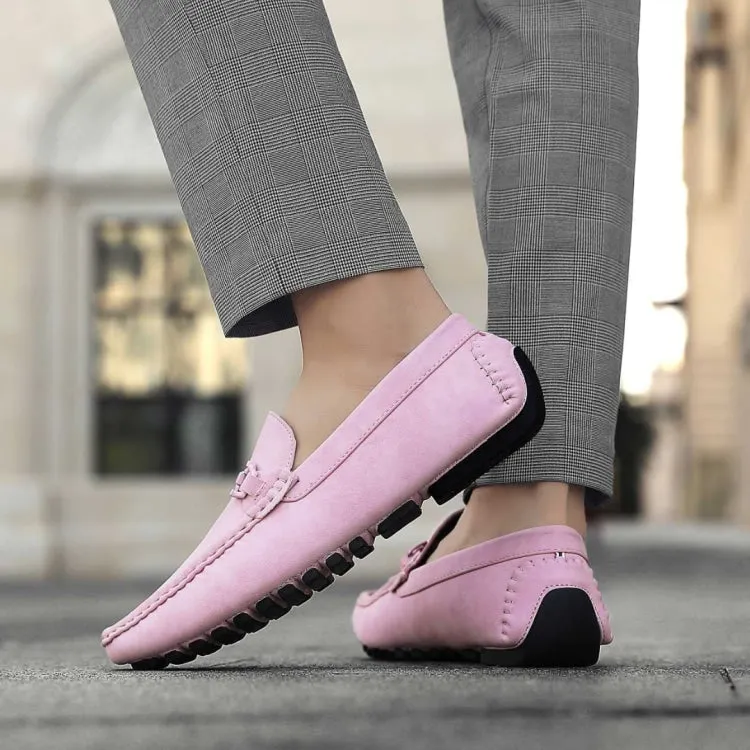 Amali Dysion Pink Men's Vegan Leather Dress Shoes