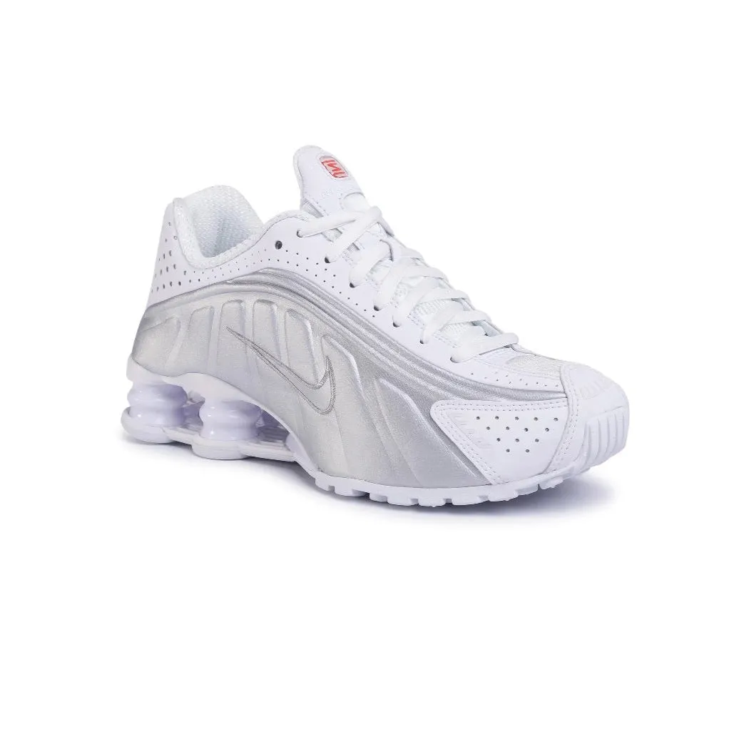 Nike scarpa sneakers da adulto Shox R4 AR3565-101 bianco-argento endurance - training running shoes adult satisfaction