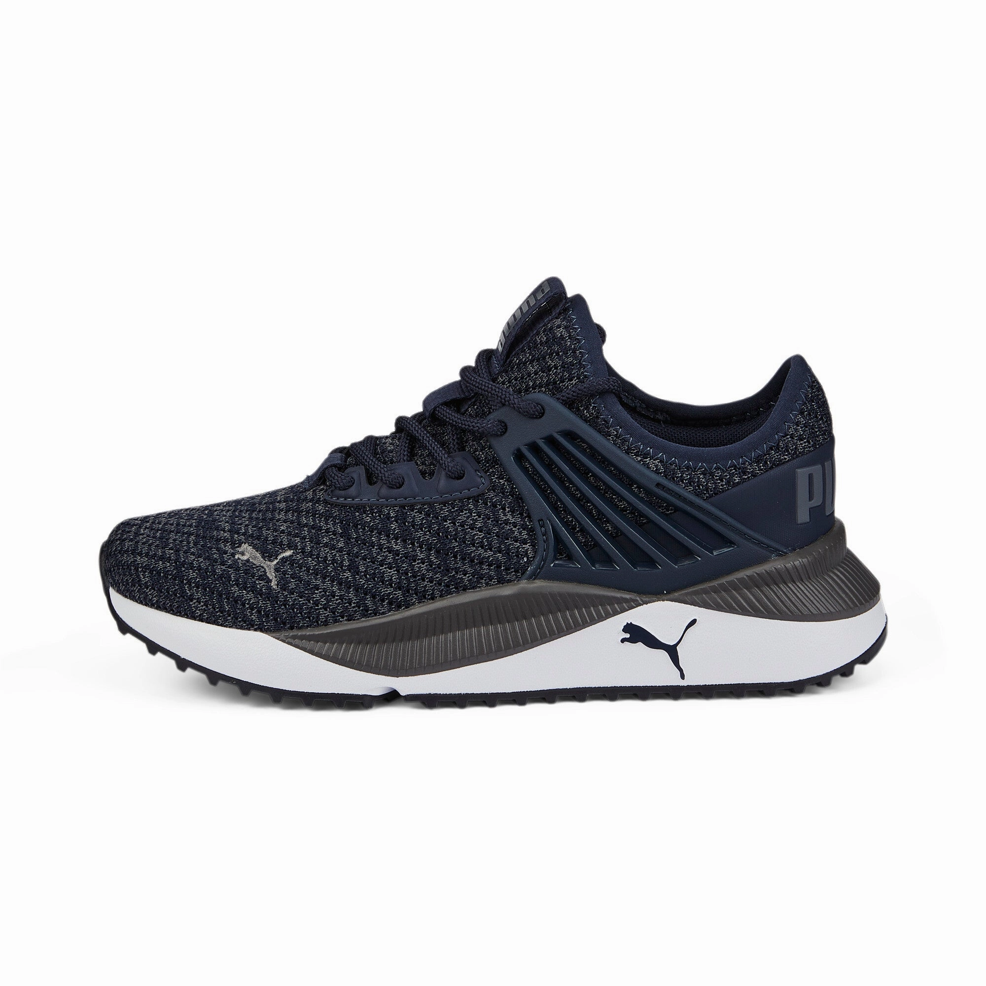 PUMA Junior Pacer Future Double-Knit Sneakers Supportive grip Breathable Linings