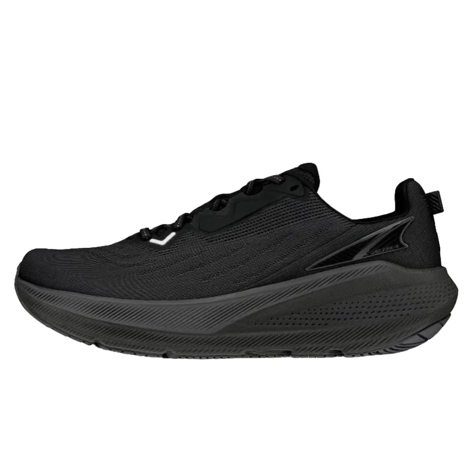 Stabilizing Heel Cage Altra Women's FWD Via Running Shoes in Black/Black SS25