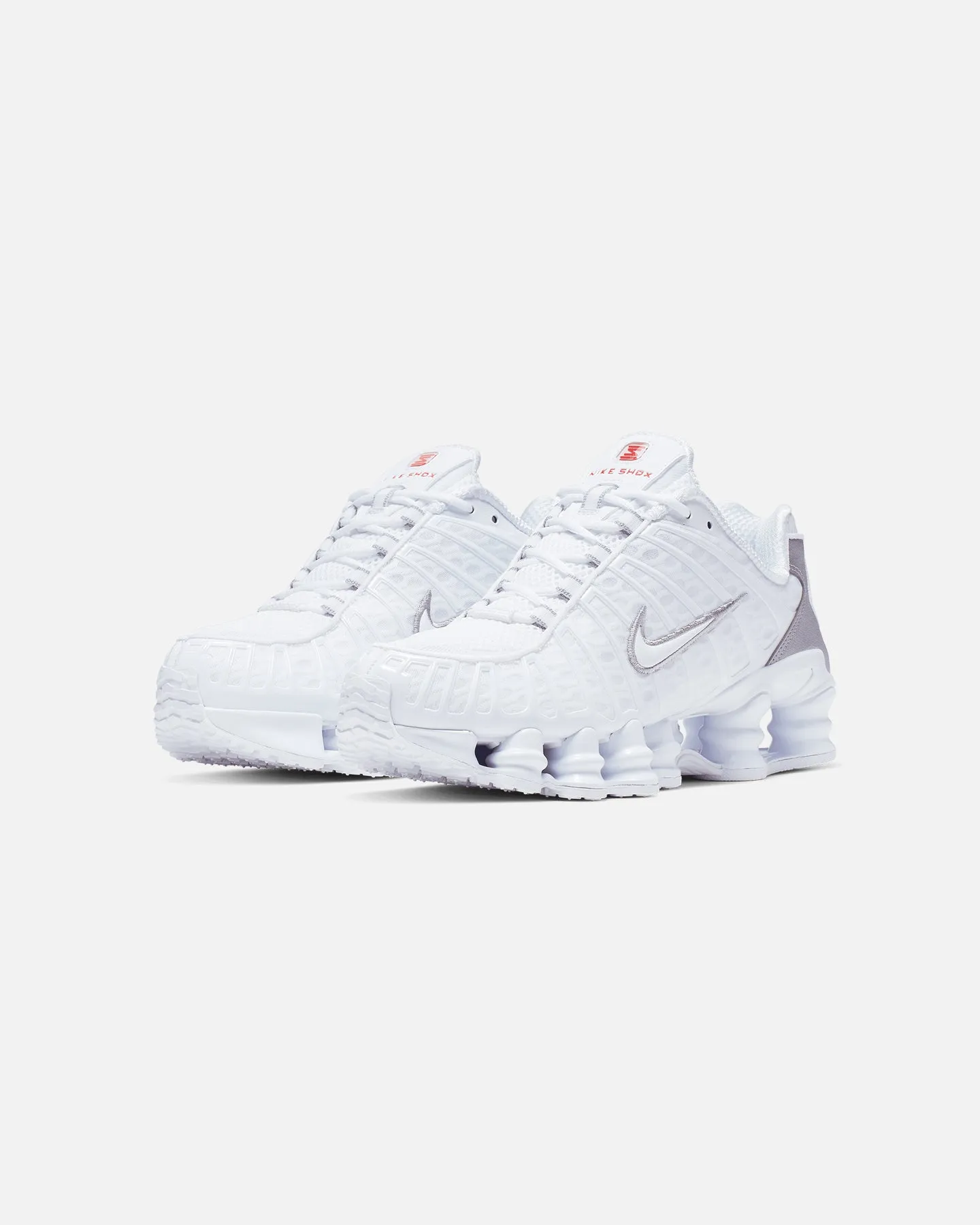 jogger shoes Nike Women's Shox TL White/White