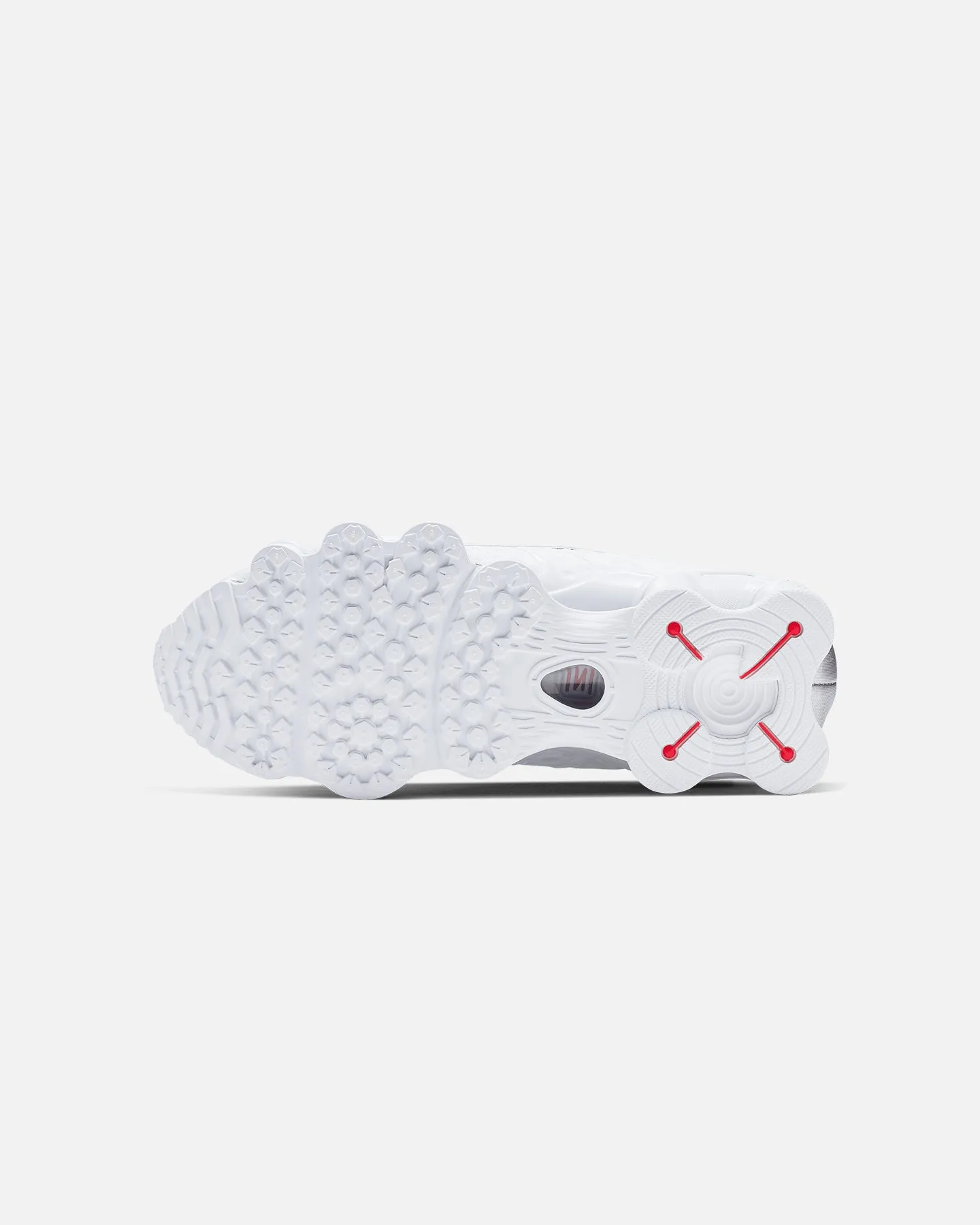 Non Slip Heel wide widths Nike Women's Shox TL White/White