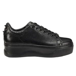 toe - spring shoes skiing shoes Cult scarpa sneakers da donna in pelle  con borchie Perry 4236 nero