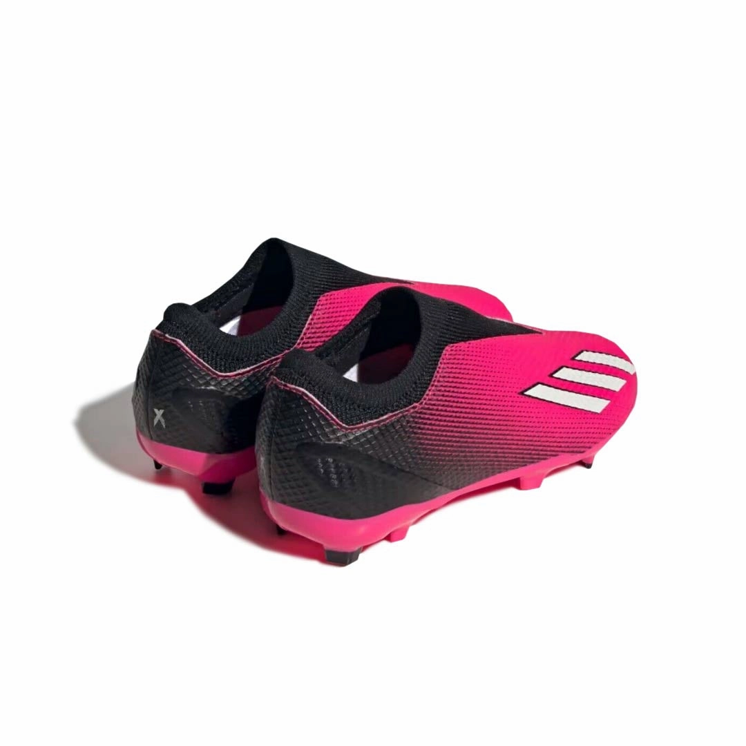 adidas - Kids' (Junior) X Speedportal.3 Laceless Firm Ground Soccer Cleats (GZ5061) Vent Mesh