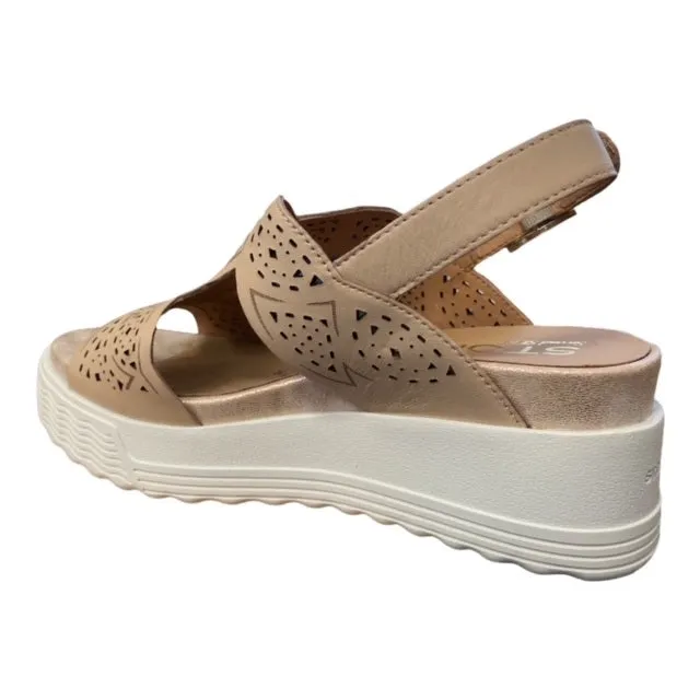 Stonefly Sandalo casual da donna Parky 13 217482 1 F7 mandorla tostata Contoured Arch Shape Stylish Open-toe Sandals