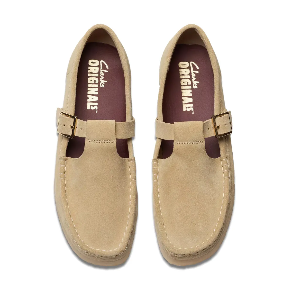 Comfy Interior Wallabee T Bar 'Maple Suede'